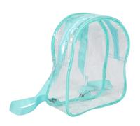 HOOTNEE PVC Doll Storage Backpack for Boys and Girls Small Portable Doll Transport Bag 25x30x10cm Dustproof Plush Toy Organizer Multifunctional Travel Carrying Organizer