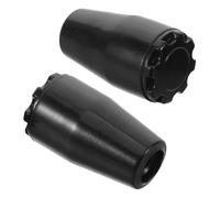 HOOTNEE Replacement Oven Door Handle Sleeve 2Pcs Black Plastic 10mm Thread Safe Operation for Oven Range and fire Pit Hardware