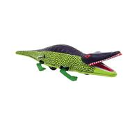 HOOTNEE Retro Wind Up Alligator for Educational Animal Model Vintage Tin Cognition with Realistic Design for Exploring Nature and Learning