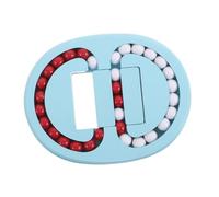 HOOTNEE Rotating Bean Fidget with Tactile Sensory Puzzle Design for Stress Relief and Autism Support Ergonomic Compact Slider for Seniors and Adults Portable Calming Tool for Travel and