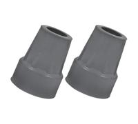 HOOTNEE Rubber Cane Tips Non- 2pcs Replacement for Canes and Crutches Walking Stick End Covers with Shock Absorbing and Floor Features for The Disabled
