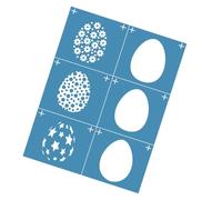 HOOTNEE Self-Adhesive Silk Screen Stencil for DIY Crafts with Blue Gauze Material, Creative Pattern Design Enhances Hands-on Ability and Creativity, for DIY Crafts Drawing Projects