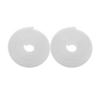 HOOTNEE Silicone Vacuum Sealer Replacement Gaskets for Vacuum Sealing Machines Silicone Material 2pcs Lower Side Seal White Resists Wear and Easy Gasket Replacement for Food Storage