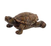 HOOTNEE Simulation Turtle Model Artificial Turtle Ornament for Garden Pond Decor Miniature Lifelike Animal Figure for Outdoor and Indoor Landscape