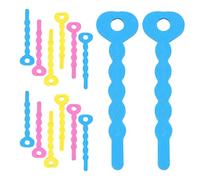 HOOTNEE Sponge Curl Sticks 24pcs Hair Roller Curler Set for DIY Hair Styling, Easy to Operate, Soft Sponge for Sleeping and Travel, Random Colors Included