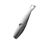 HOOTNEE Stainless Steel Fish Bone Tweezer Chicken Hair Removal Tweezer Lightweight Anti-Rust Good Grip Simple Design Workmanship Kitchen Use