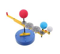 HOOTNEE Sun Earth Moon Model Kit for Kids Educational Solar System Science Toy Rotating Planets Fun Learning Tool for Elementary School Projects and Astronomy Enthusiasts