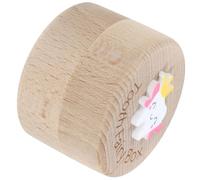 HOOTNEE Tooth Keepsake Box as A Charming Childhood Memory with Intricate Carved Design Wooden Large Capacity for Parents to Store Baby Boys Teeth