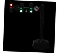 HOOTNEE Traffic Signal Light with Sound Effects Realistic Simulation Stoplight for Pretend Play and Early Education Railway Signal Model for Classroom and Home Learning Ages