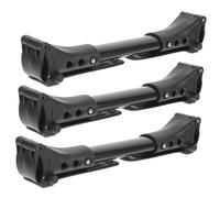 HOOTNEE Universal Adjustable Dual Stroller Connectors 3pcs Aluminum Lightweight Waterproof for Twin Pushchair Use Outdoors