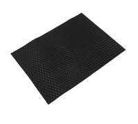 HOOTNEE Universal Made of Sturdy Rubber Non-slip and Easy to Cut Features for Enhanced Safety and Comfort Black Mat Motorcycle Suitable as Electromobile Footrest Pedal Pad
