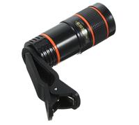 HOOTNEE Universal Mobile Camera Lens 8x Optical Zoom Telescope Lens with Wear Resistance and Abs Material for Smartphones, for Observing Animals and Watching Games