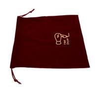 HOOTNEE Velvet Soft Velvet Material Hair Dryer Bag with Drawstring Closure Easy to Open and Close, Stylish and Elegant Storage Pouch Prevents Items Falling for Travel and Home Use