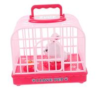HOOTNEE Voice-responsive Cage Toy Realistic Sounds for Interactive Pretend Play Nightlight and Decor for Boy Girl for Teaching Responsibility and Compassion