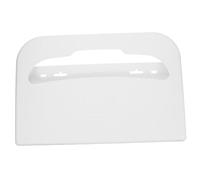 HOOTNEE Wall Mounted Plastic Toilet Seat Cover Dispenser with Large Capacity for Bathroom Storage Compact Multi-purpose Organizer Protecting Covers From Stains and Ensuring Hygiene