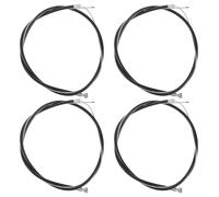 HOOTNEE Wheelchair Brake Cable Set 4Pcs Easy Operation Anti-Rollback Brake Lines Kit for Diverse Wheelchair Models Outdoor and Emergency Use