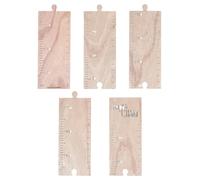 HOOTNEE Wooden DIY Growth Chart Height Ruler Wall Decor 40-180cm for Boys Nursery Room Measurement