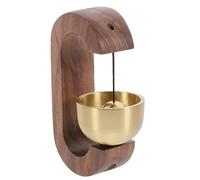 HOOTNEE Wooden Door Bell Ornament Shopkeeper Bell Magnetic Door Chime Home Decor