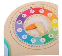 HOOTNEE Wooden Educational Math with Animal Characters Interactive Finger Counting for Early Learning Numbers and Color Recognition Montessori Arithmetic Frame for Home and Classroom