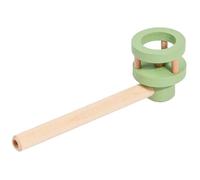 HOOTNEE Wooden Floating Blow Ball for Breath Control Blowing Game Natural Smooth Wooden Material Interactive Plaything Vital Capacity Training Balance