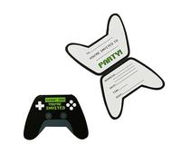 Hootyballoo Game Controller Kids Birthday Party Invitations 10pcs