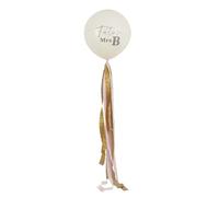 Hootyballoo Hen Party Decorations 18" Balloon With Tassels Personalise Future Mrs