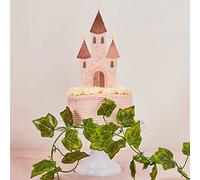 Hootyballoo Rose Gold Princess Castle Cake Topper Cake Decoration Partyware