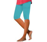 HOOUDO 3/4 Trousers for Women UK High Waisted Magic Cropped Trousers Ladies UK Sale Items Today Warehouse Clearance Capri Leggings with Pockets for Women UK Buy Again My Orders 2023