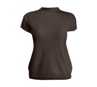 HOOUDO Black of Friday Bargins Women Summer Tops 2025 Loose Fit T-Shirt Cap Sleeve Halterneck Blouses Floral Printed Button Up Comfy Oversized for Work Athletic Tank Shirt