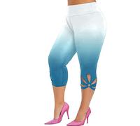HOOUDO Items Under 10 Pounds Today Deals of The Day Clearance Summer Linen Sleeveless Tops for Women UK Clearance Ladies Plus Size Cropped Leggings Capri Pants for Women UK Size 20 3/ Sky Blue