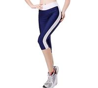 HOOUDO Ladies 3/4 Length Gym Leggings with Pockets Today's Deals for Women Tops for Women UK Clearance Plus Size Summer Womens Capri Trousers Warehouse Deals Clearance Black Cropped Trousers Size 1