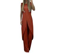 HOOUDO Lounge Wear Sets for Women UK Summer Two Piece Outfit Pullover Top and Wide Leg Pants Tracksuits Cotton Homewear Active Activewear Loose Leisure Suits Ofertas