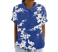 HOOUDO Next Day Delivery Flowers Tops for Women UK Comfy Baggy Henley Shirts Puff Sleeve Halter Neck Blouses Plain Fashion Longline Plus Size for Office Running Top Clothes Gold
