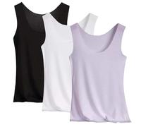 HOOUDO White Tank Top Women Dog Paws Silk Satin Camisole Summer Base Shirt Stretch Casual Supersoft Tank Tops Undershirt for Ladies and Girls Prime with Day Deals Today 2025 Clearance