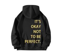 HOOUDO Women’s Hoodies 2024 Autumn Hooded Sweatershirts Hoody Basic Warm Pullover Top with Pockets Teens Girls Soft Sweaters Jumper Streetwear Holiday Essentials for Women Uk Black