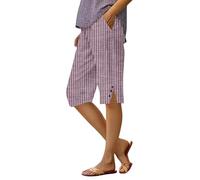 HOOUDO Womens Board Shorts Summer Knee Length Beach Ladies Loose Casual Drawstring Hot Pants Ladies Running Shorts Trousers