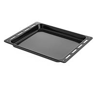 Hoover 42820218 Oven Tray, Rack, Original Accessory, Support Tray, Rectangular, Enamel, 35x45.8x2 cm, Black
