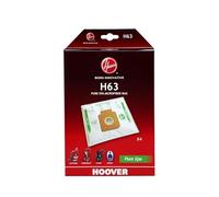 Hoover 46-HV-63 H63 Freespace Bags (4), Paper, White