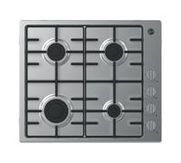 Hoover 60cm 4 Burner Gas Hob - Stainless Steel