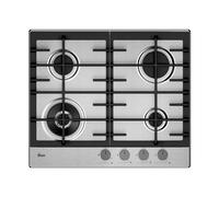 Hoover 60cm 4 Burner Gas Hob - Stainless Steel HHG6BF4C3X