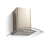 Hoover HGM600X/1 60cm Curved Glass Chimney Cooker Hood - Stainless Steel