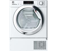 Hoover BATD H7A2TCE-80 tumble dryer Built-in Front-load 7 kg A++ Chrome, White