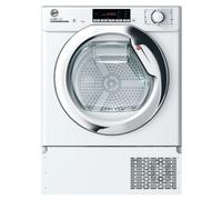 Hoover BATD H7A2TCE-80 tumble dryer Built-in Front-load 7 kg A++ Chrome, White