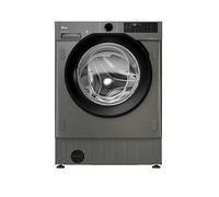 Hoover H-WASH&DRY 400 Pro BH4S696M6DB9R-80 Wifi Connected Integrated 9Kg/6Kg Washer Dryer with 1600 rpm - Anthracite, A Rated [Wash Only], Grey