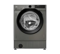 Hoover, H-Wash 400 Integrated Washing Machine, 9 Kg Wash Capacity, 1600 RPM, A-30 percent Rated, hOn App Connectivity, Steam Care Pro Cycle, Anthracite and Black, 60x53x82 cm - BH4S69M6DB9RJ-80