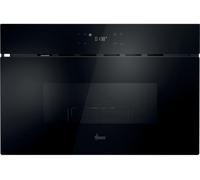Hoover 38cm, 24 litre Built-in Microwave, full touch, LED display, defrost, 7 power levels, 8 auto programs, 750w microwave power, 1000w grill, side opening door- Black, 39 x 60 x 32cm- HO38SC3BF7XK