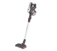 Hoover Cordless Vacuum Cleaner, H-Free with up to 25 mins run-time, Lightweight, Grey & Red [HF122GH]