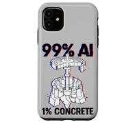 Hoover Dam Civil Engineer Funny AI Glitch Case for iPhone 11