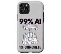 Hoover Dam Civil Engineer Funny AI Glitch Case for iPhone 11 Pro