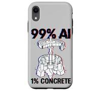 Hoover Dam Civil Engineer Funny AI Glitch Case for iPhone XR
